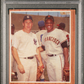 1962 Topps Managers' Dream #18 M. Mantle W. Mays PSA 3