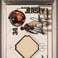 1999 Upper Deck Game Jersey Nolan Ryan #NRaS Autograph PSA 7 9/34 Auto 10