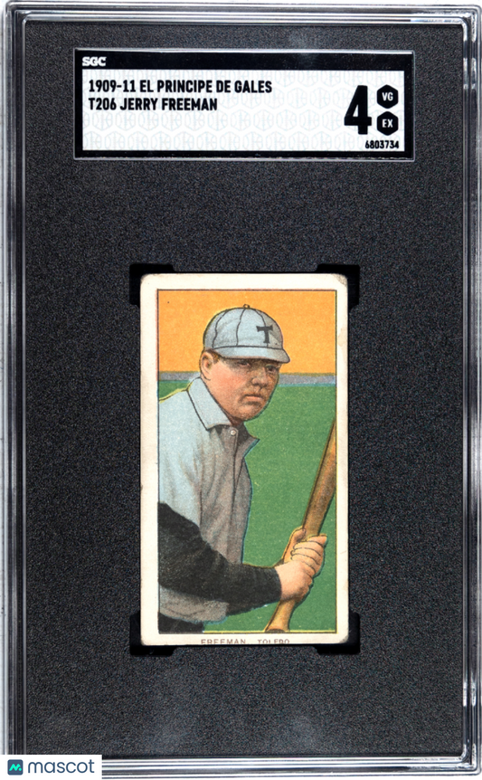 1909 El Principe De Gales (T206) Jerry Freeman SGC 4