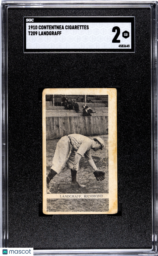 1910 Contentnea Cigarettes (T209) Landgraff SGC 2