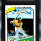 1980 Topps Rickey Henderson #482 SGC 9