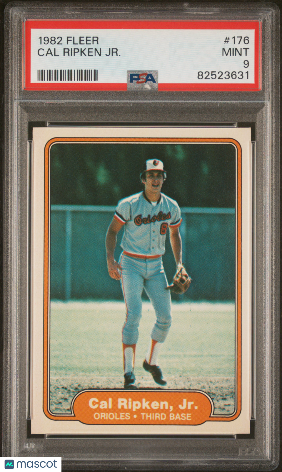 1982 Fleer Cal Ripken JR. #176 PSA 9