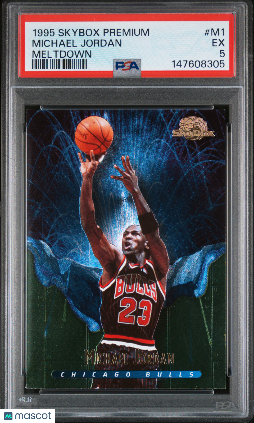 1995 Skybox Premium Meltdown Michael Jordan #M1 PSA 5