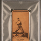 1887 N172 Old Judge Charles Brynan Pitch, R Hand Neck High MK PSA 1