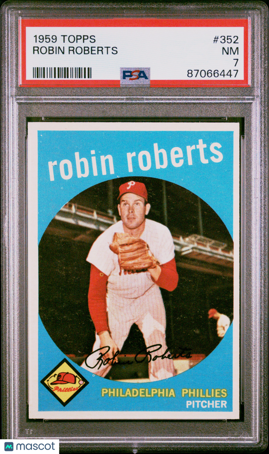 1959 Topps Robin Roberts #352 PSA 7