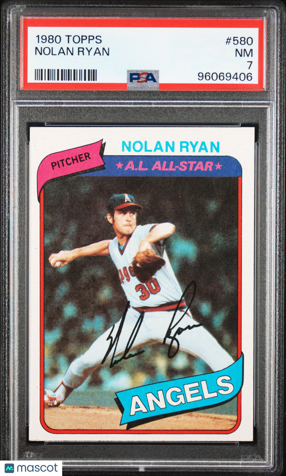 1980 Topps Nolan Ryan #580 PSA 7