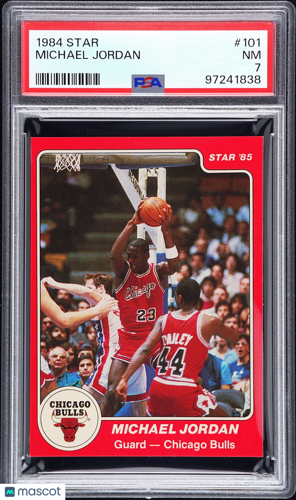 1984 Star Michael Jordan #101 PSA 7