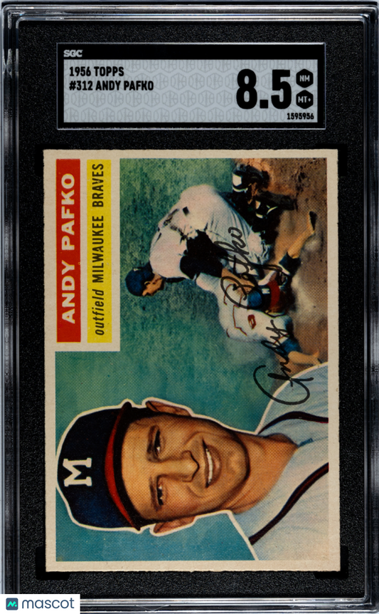 1956 Topps Andy Pafko #312 SGC 8.5