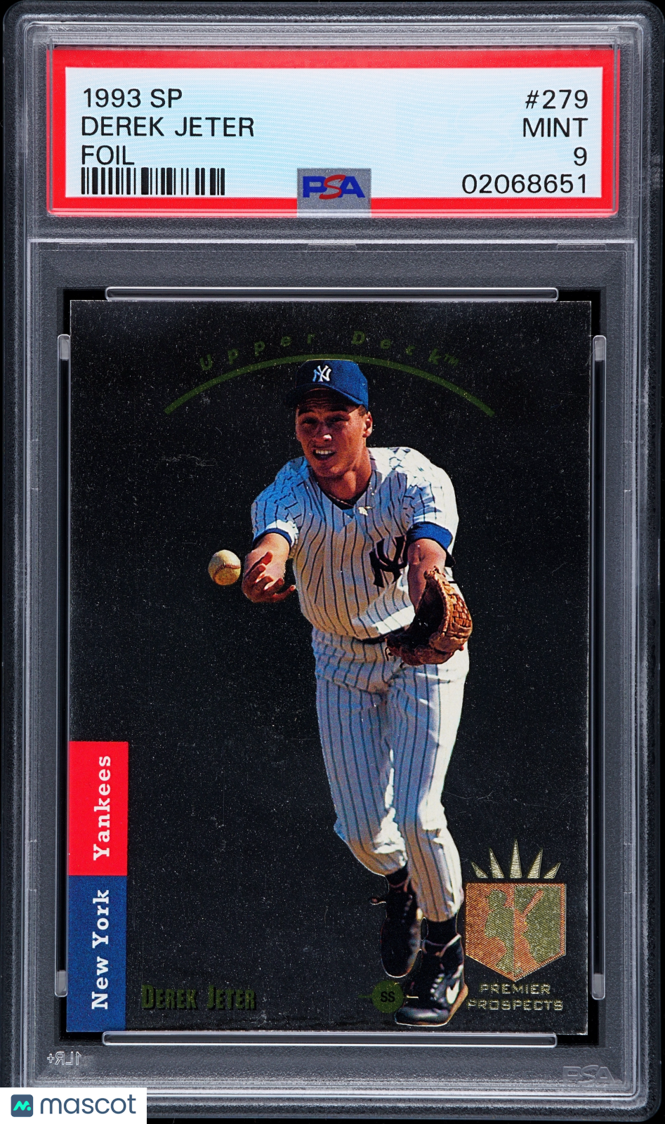 1993 SP Derek Jeter #279 Foil PSA 9