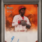 2023 Bowman Sterling Prospect Autographs Elly De La Cruz #PAED Orange PSA 10 /75
