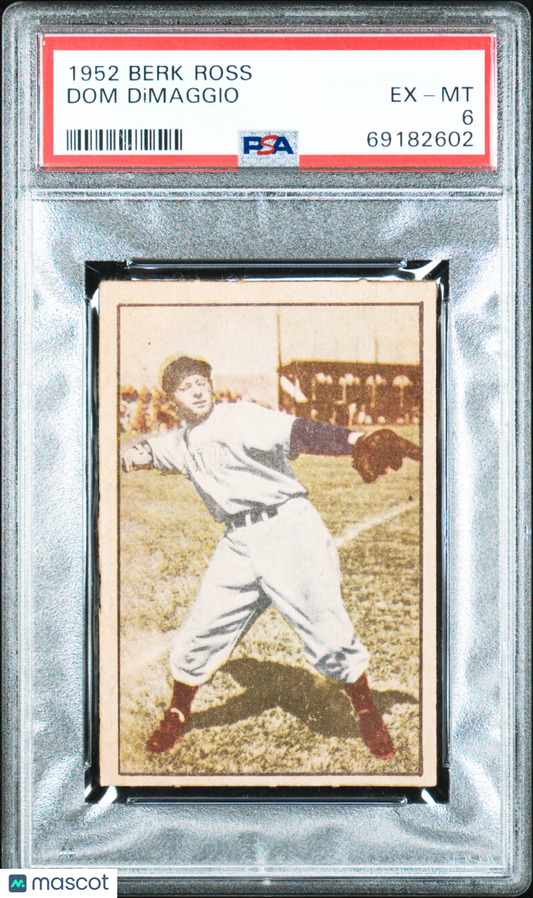 1952 Berk Ross Dom Dimaggio PSA 6