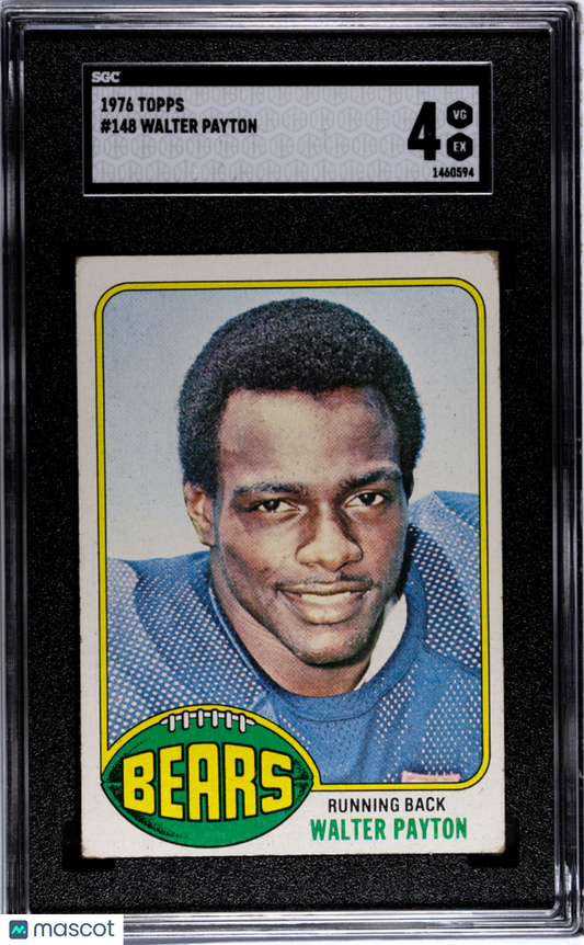 1976 Topps Walter Payton #148 SGC 4