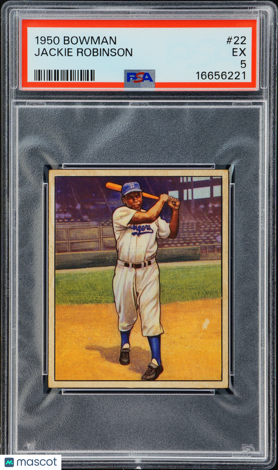 1950 Bowman Jackie Robinson #22 PSA 5
