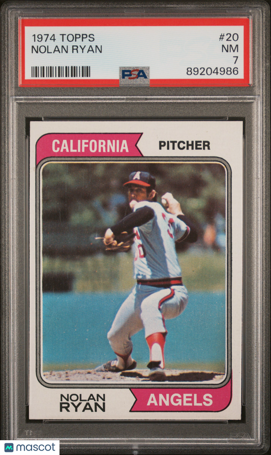 1974 Topps Nolan Ryan #20 PSA 7