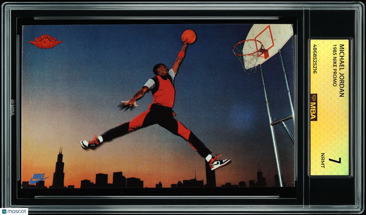 1985 Nike Michael Jordan Promo MBA 7
