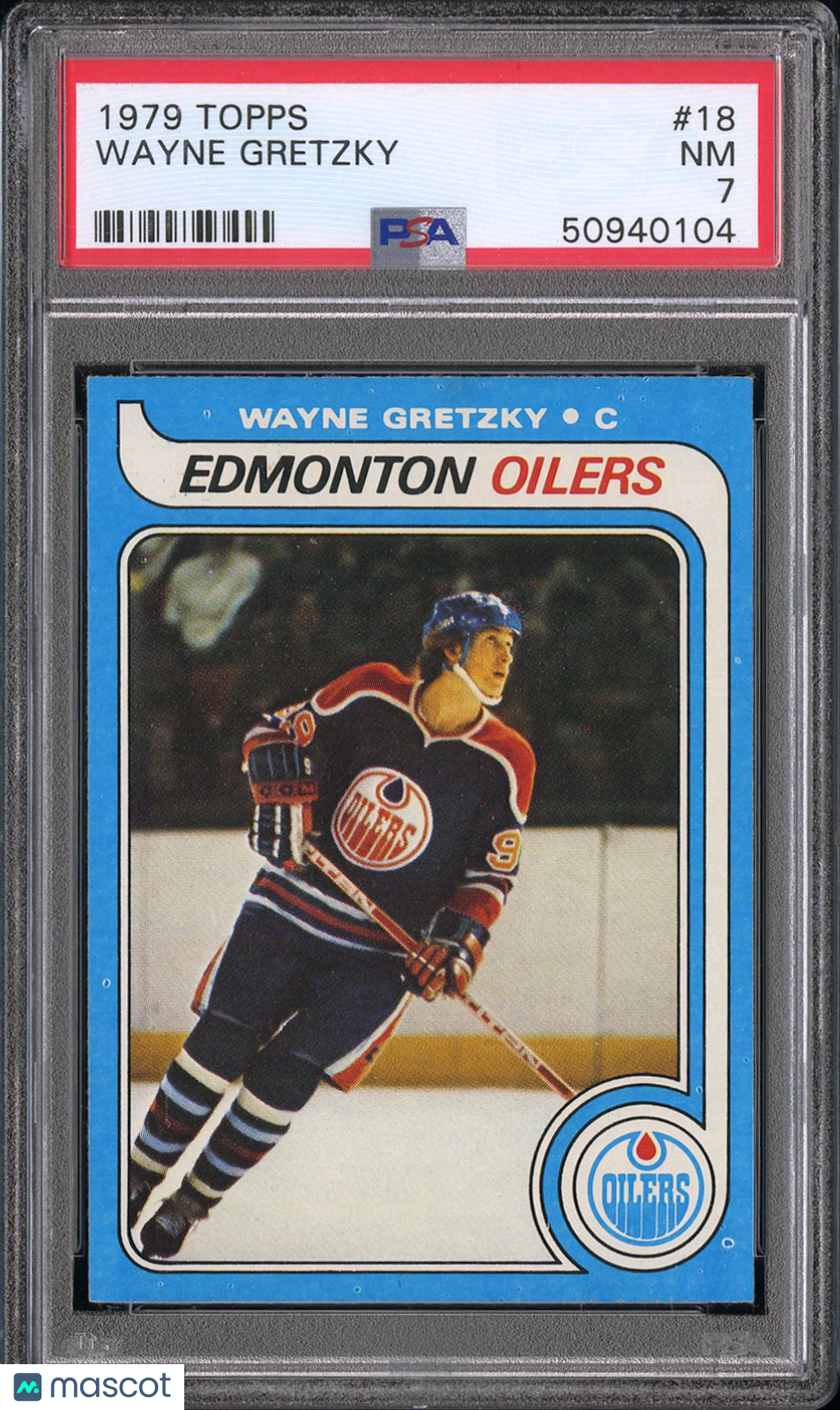 1979 Topps Wayne Gretzky #18 PSA 7