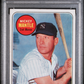 1969 Topps Mickey Mantle #500 Last Name In Yellow PSA 4