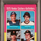 1975 Topps Rookie Catchers- #620 Outfielders PSA 8
