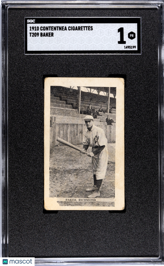 1910 Contentnea Cigarettes (T209) Baker SGC 1