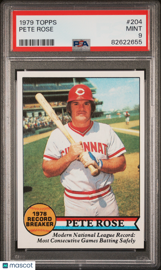 1979 Topps Pete Rose #204 PSA 9