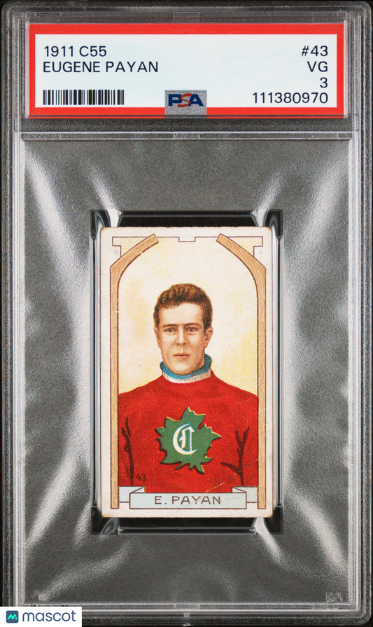 1911 C55 Eugene Payan #43 PSA 3