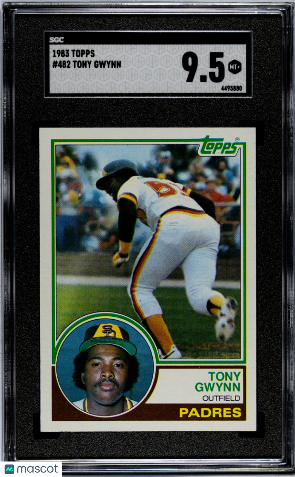 1983 Topps Tony Gwynn #482 SGC 9.5