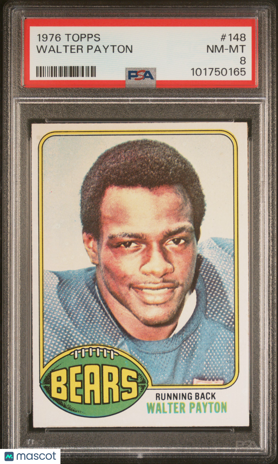 1976 Topps Walter Payton #148 PSA 8