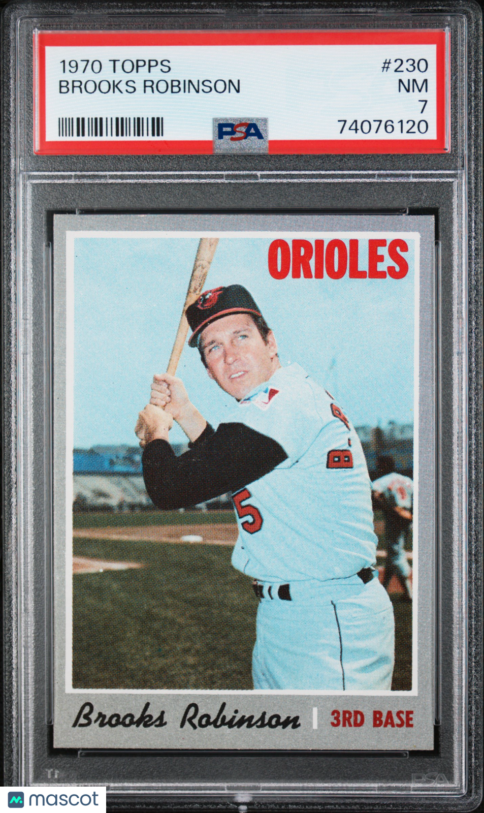 1970 Topps Brooks Robinson #230 PSA 7