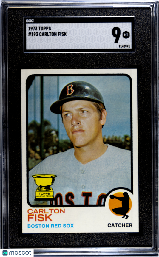 1973 Topps Carlton Fisk #193 SGC 9