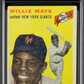 1954 Topps Willie Mays #90 MBA 2