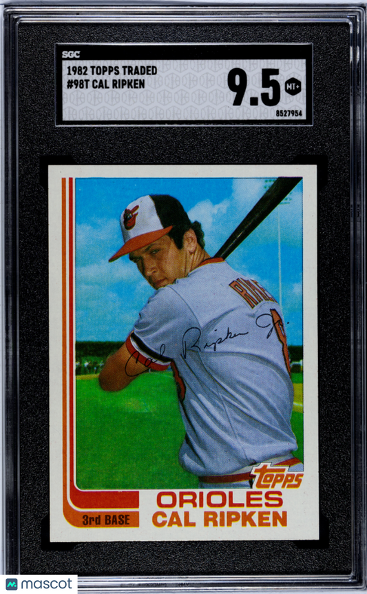 1982 Topps Traded Cal Ripken #98T SGC 9.5