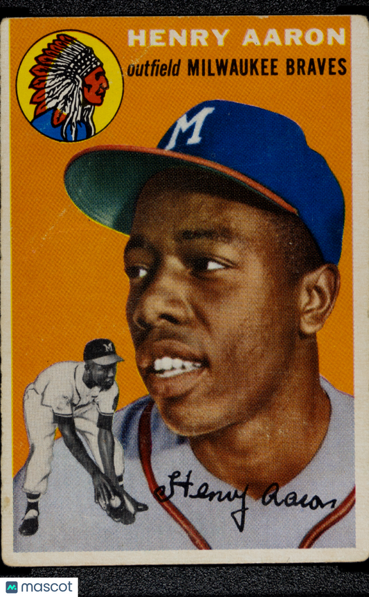 1954 Topps Henry Aaron #128 SGC 2