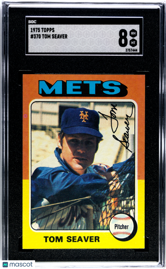 1975 Topps Tom Seaver #370 SGC 8