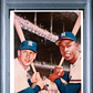 1958 Topps H. Aaron M. Mantle #418 W. S. Batting Foes PSA 4