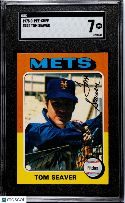 1975 O-Pee-Chee Tom Seaver #370 SGC 7