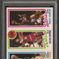 1980 Topps Scoring Leader Bird,Erving,Johnson PSA 8