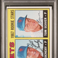 1967 Topps Mets Rookies #581 B. Denehy T. Seaver PSA 6