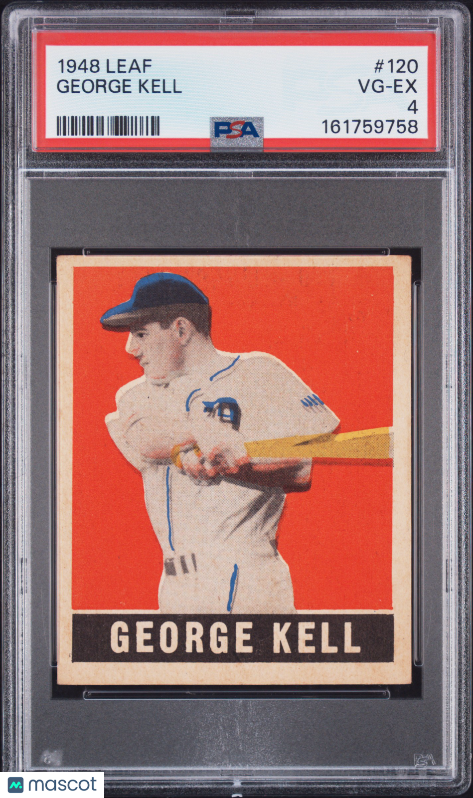 1948 Leaf George Kell #120 PSA 4