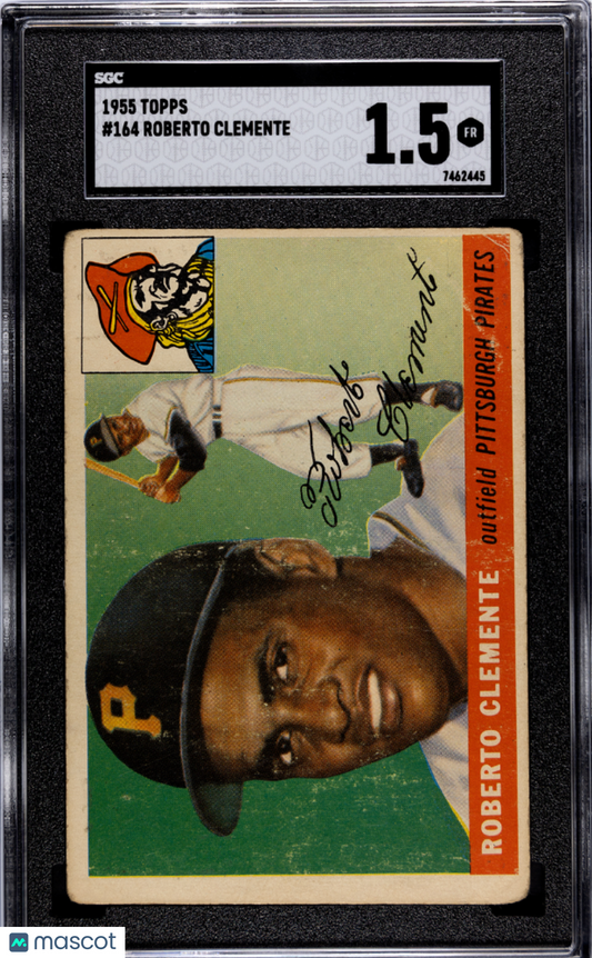 1955 Topps Roberto Clemente #164 SGC 1.5