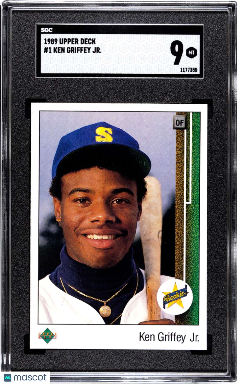 1989 Upper Deck Ken Griffey JR. #1 SGC 9