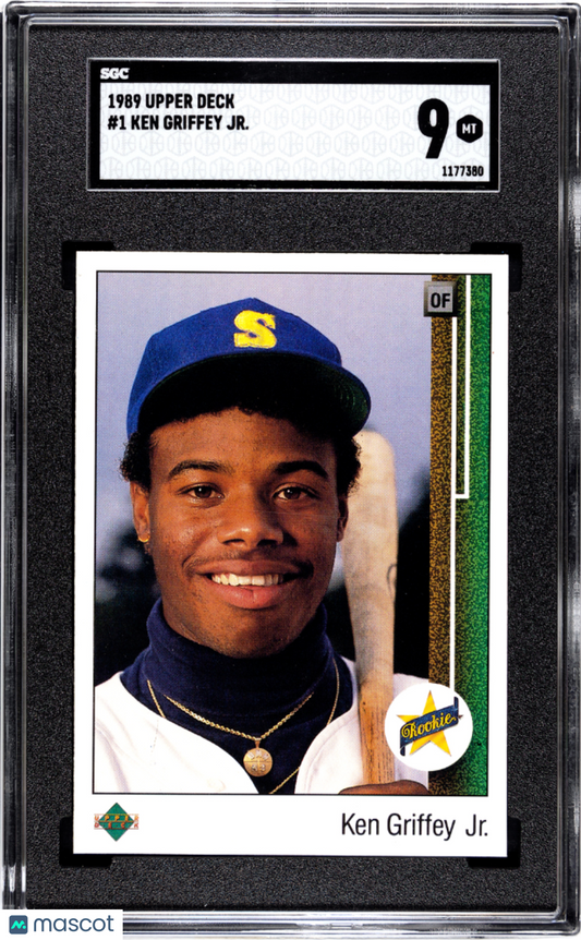1989 Upper Deck Ken Griffey JR. #1 SGC 9