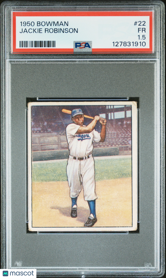 1950 Bowman Jackie Robinson #22 PSA 1.5