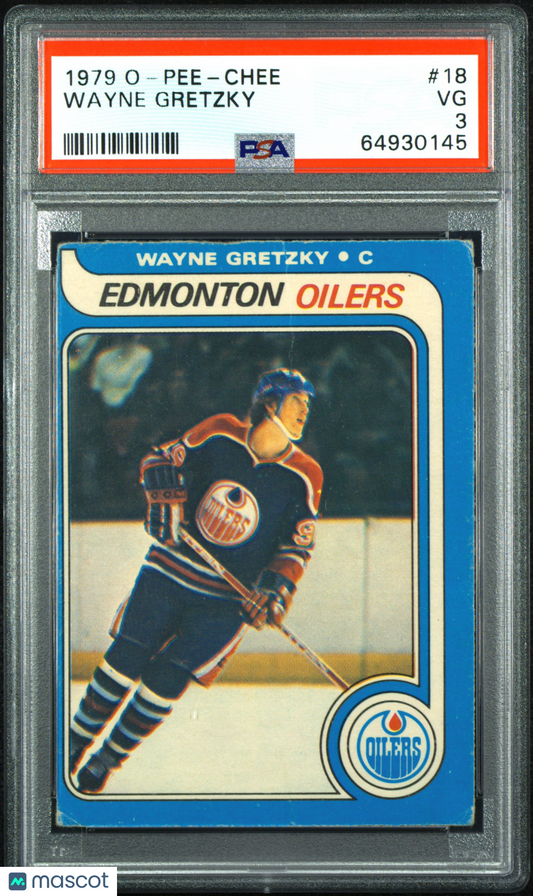 1979 O-Pee-Chee Wayne Gretzky #18 PSA 3