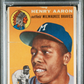 1954 Topps Henry Aaron #128 PSA 1.5