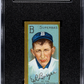1911 Piedmont Cigarettes (T205) Edward Barger Full "B" Cap SGC 4