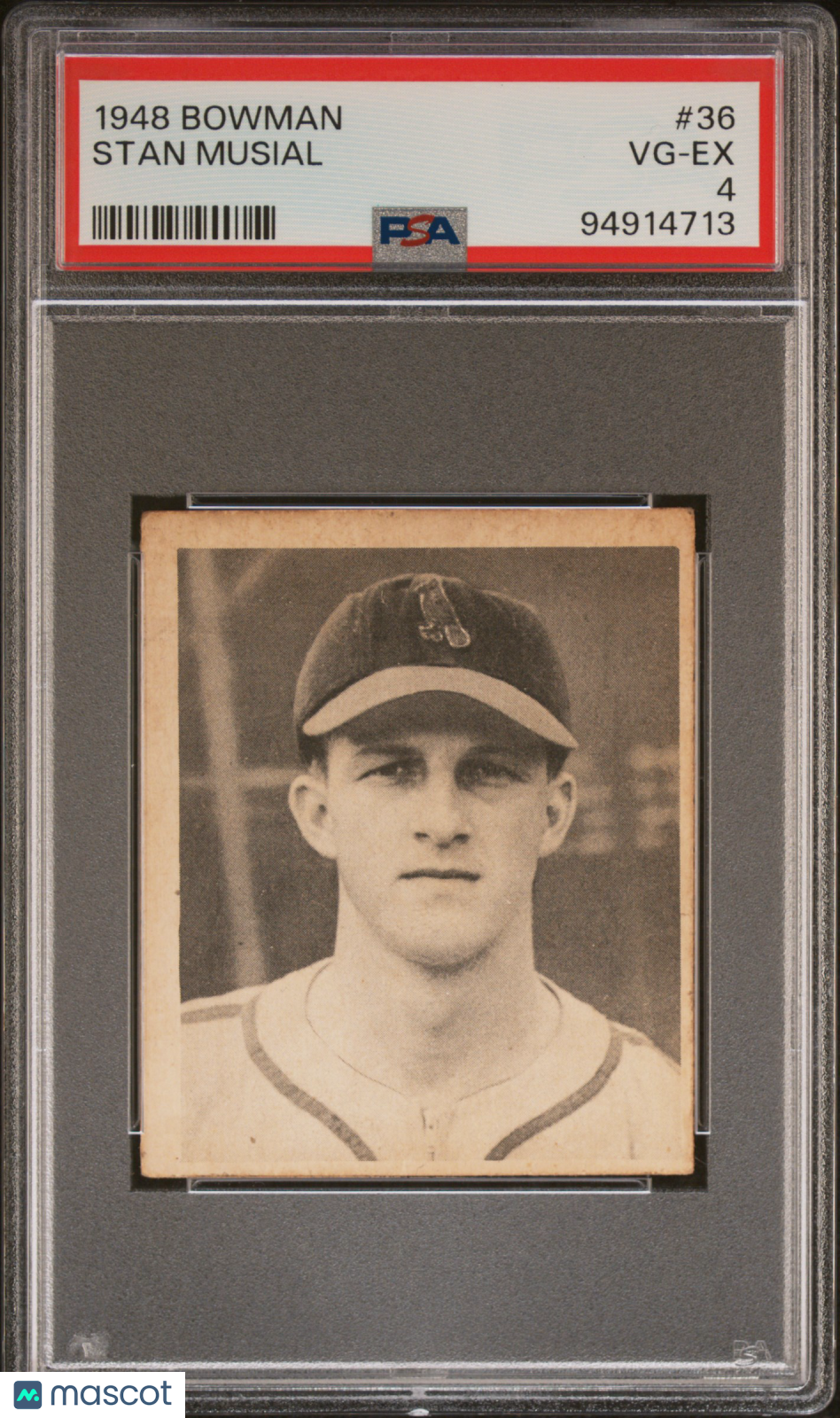 1948 Bowman Stan Musial #36 PSA 4