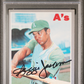 1970 Topps Reggie Jackson #140 PSA 4 Auto 10