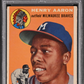 1954 Topps Henry Aaron #128 PSA 3.5