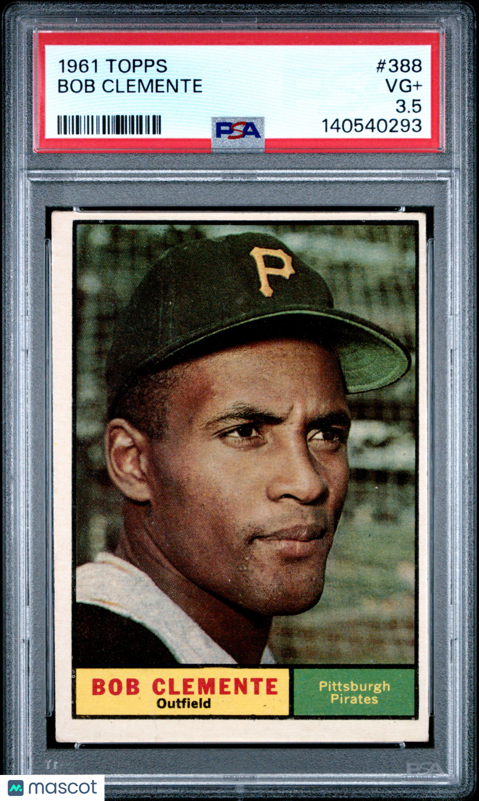 1961 Topps Bob Clemente #388 PSA 3.5