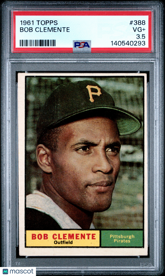 1961 Topps Bob Clemente #388 PSA 3.5